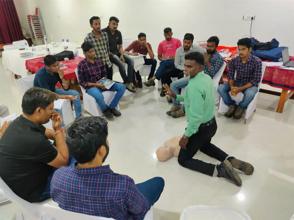 First Aid training