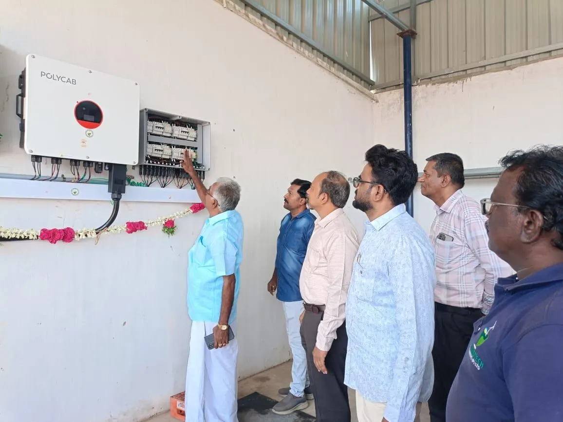 Solar project commissioning and handover