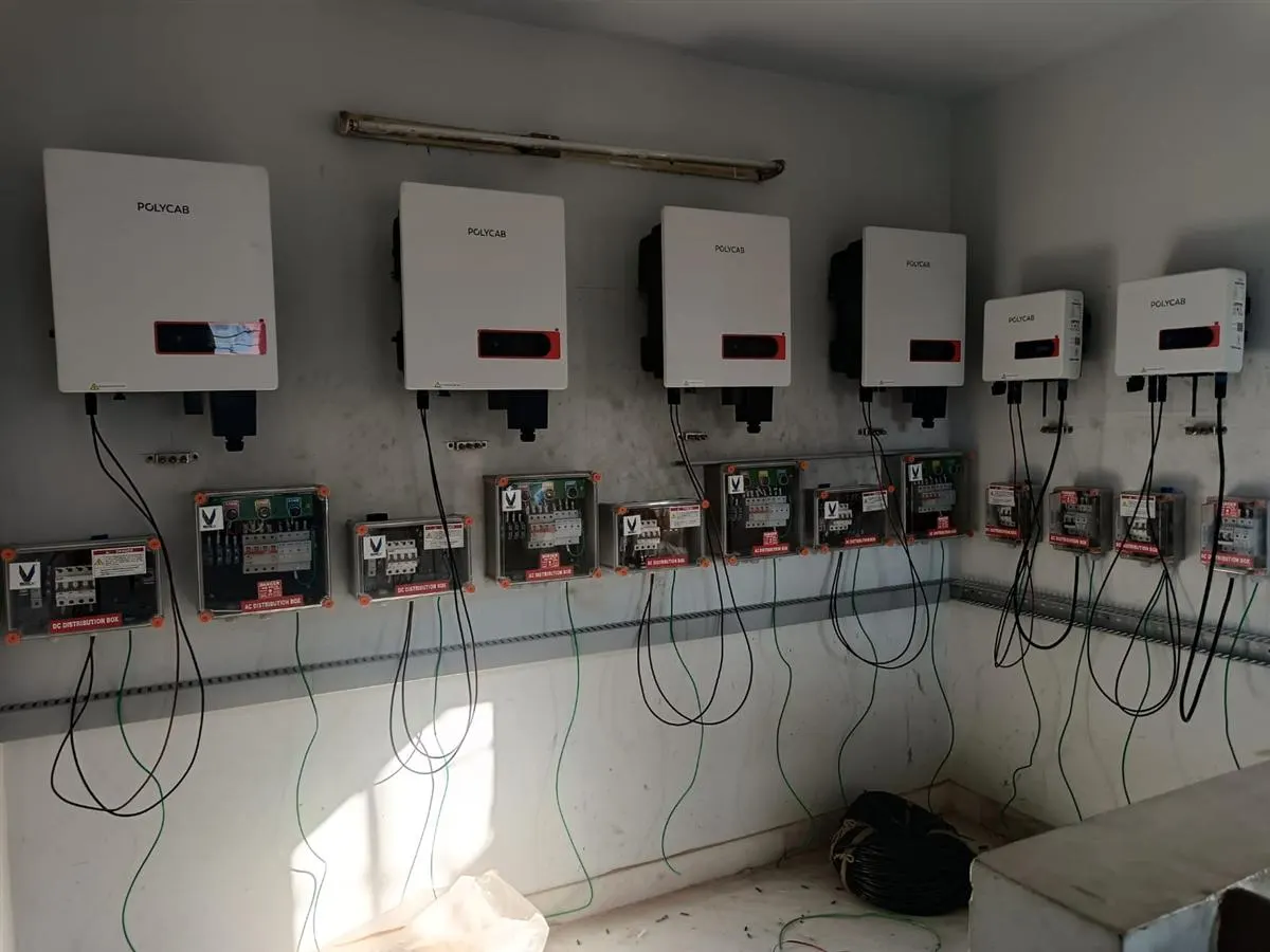 Switch gear room wiring